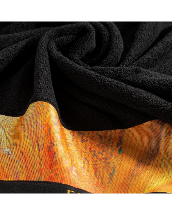 Ręcznik bawełna 50x90 Stella czarny Eurofirany 