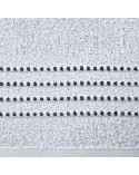 Ręcznik bawełna 70x140 Fiore 02 srebrny Eurofirany 