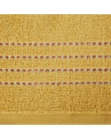Ręcznik bawełna 70x140 Fiore 10 musztardowy Eurofirany