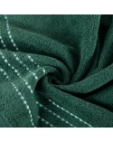 Ręcznik bawełna 70x140 Fiore 13 ciemnozielony Eurofirany