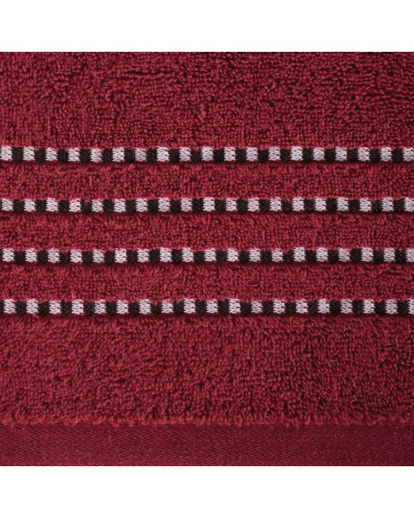 Ręcznik bawełna 30x50 Fiore 16 czerwony Eurofirany