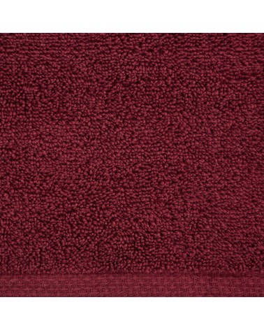 Ręcznik bawełna 50x100 Gładki 1 bordowy Eurofirany