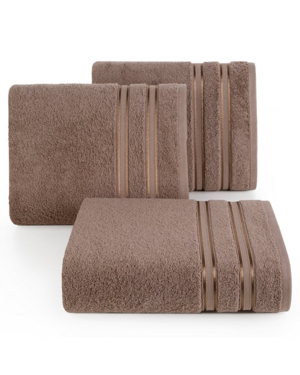 Ręcznik bawełna 70x140 Manola brązowy Eurofirany Ręcznik bawełna 70x140 Manola brązowy Eurofirany
