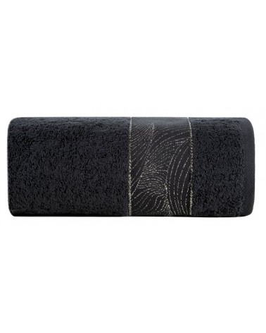 Ręcznik bawełna 70x140 Mariel czarny Eurofirany 