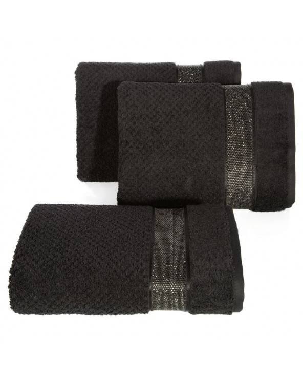 Ręcznik bawełna 70x140 Milan czarny Eurofirany Ręcznik bawełna 70x140 Milan czarny Eurofirany