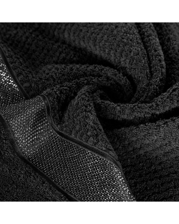 Ręcznik bawełna 70x140 Milan czarny Eurofirany Ręcznik bawełna 70x140 Milan czarny Eurofirany