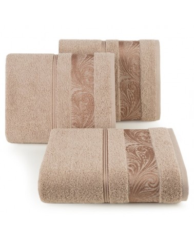 Ręcznik bawełna 70x140 Sylwia 1 brązowy Eurofirany 