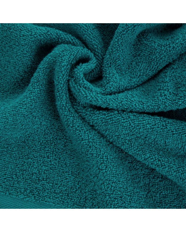 Ręcznik bawełna 100x150 Gładki 2 ciemnoturkusowy Eurofirany