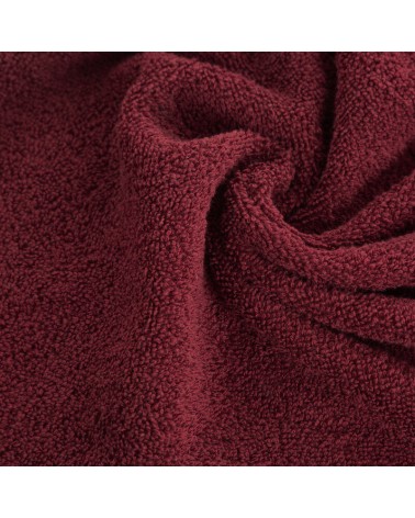 Ręcznik bawełna 100x150 Gładki 2 bordowy Eurofirany