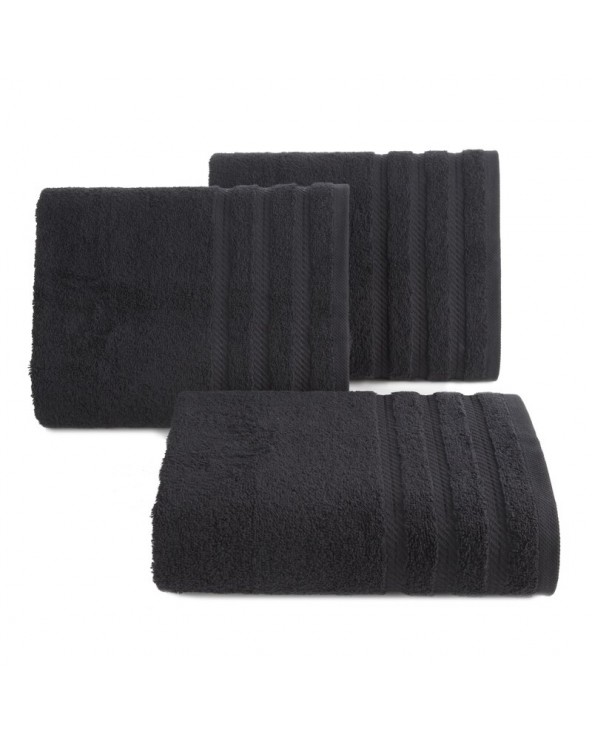 Ręcznik bawełna 70x140 Vito czarny Eurofirany Ręcznik bawełna 70x140 Vito czarny Eurofirany