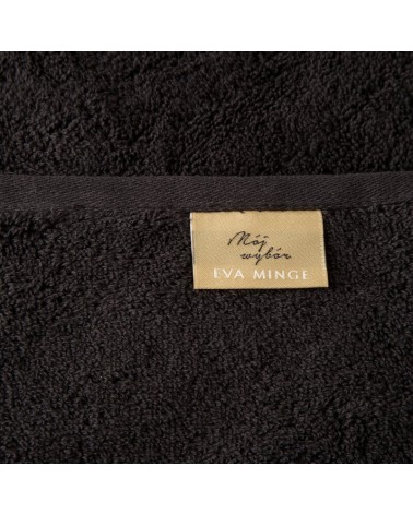 Ręcznik bawełna 30x50 Silk czarny Eurofirany 