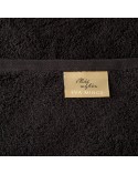 Ręcznik bawełna 70x140 Silk czarny Eurofirany