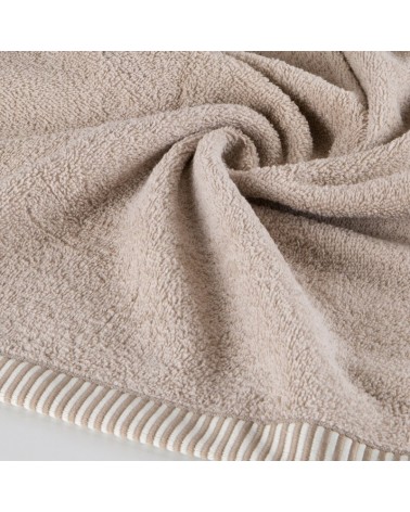 Ręcznik bawełana 50x90 + 70x140 kpl 2 szt Kos beżowa Eurofirany 