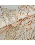 Pościel makosatyna bawełniana 200x220 + 2x70x80 Blanca 8 biała Eurofirany 
