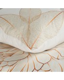 Pościel makosatyna bawełniana 200x220 + 2x70x80 Blanca 8 biała Eurofirany 