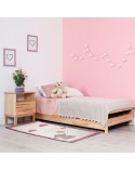 Dywanik dziecięcy 80x150 Baby 1 kremowy/różowy Eurofirany 