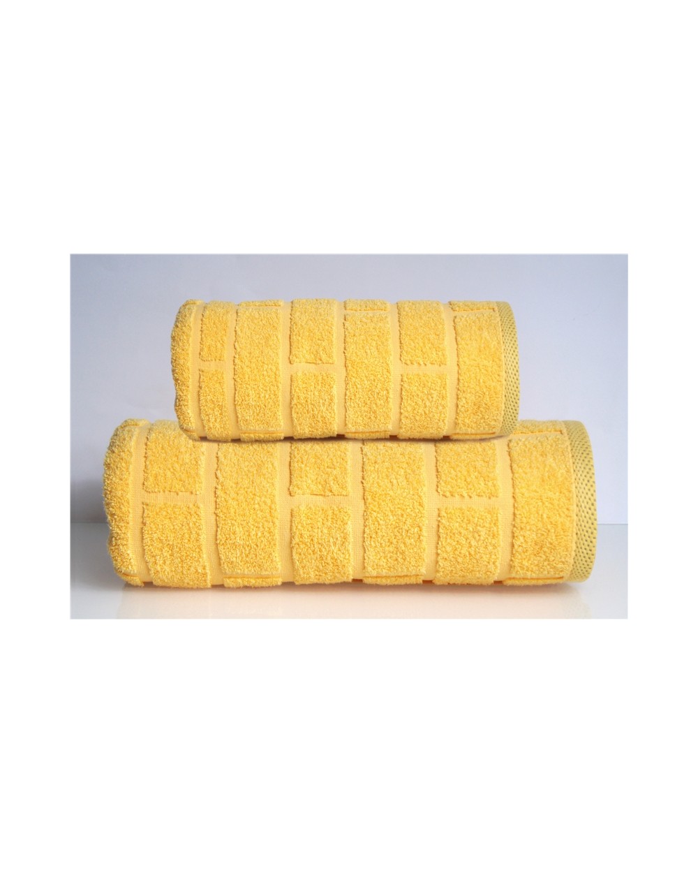 Ręcznik bawełna 70x140 Brick żółty Greno