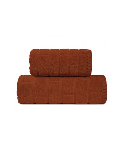 Ręcznik bawełna 70x140 Brick spalony karmel Greno
