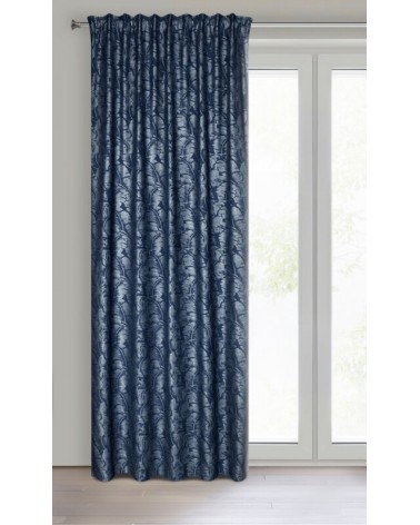 Zasłona 135x270 Scarlet granatowa Eurofirany 