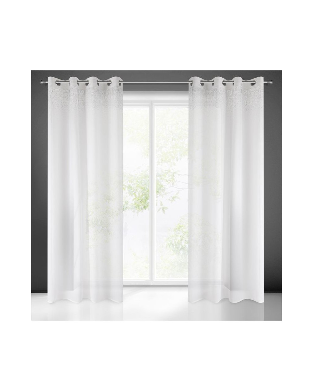 Firana 140x250 Madlen biała Eurofirany 
