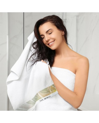 Ręcznik bawełna 70x140 Sophia biały Eurofirany 