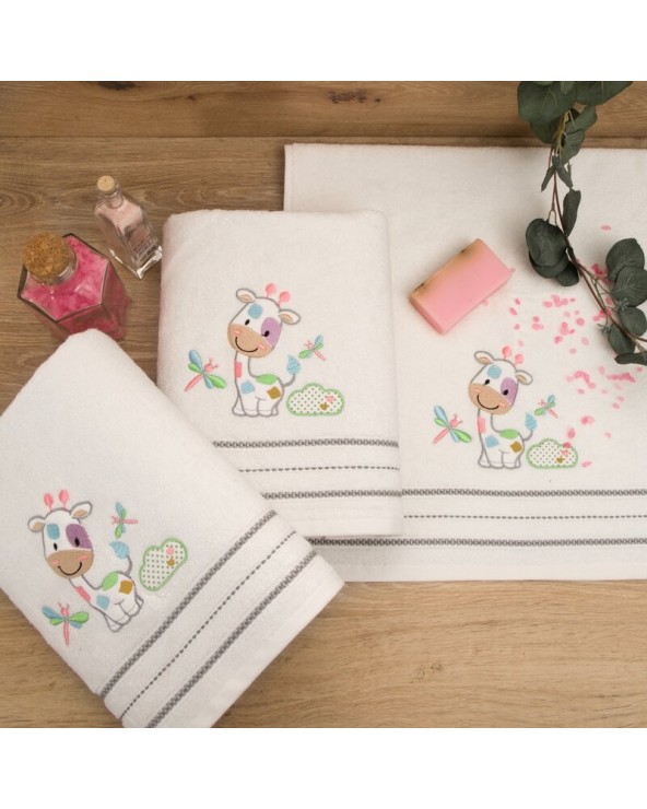 Ręcznik bawełna 30x50 Baby 33 biały Eurofirany 