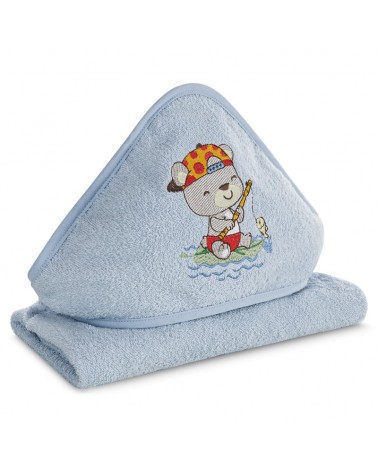 Ręcznik bawełna 50x90 Baby 51 niebieski Eurofirany