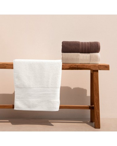 Ręcznik bawełna 30x50 Rosita kremowy Eurofirany 