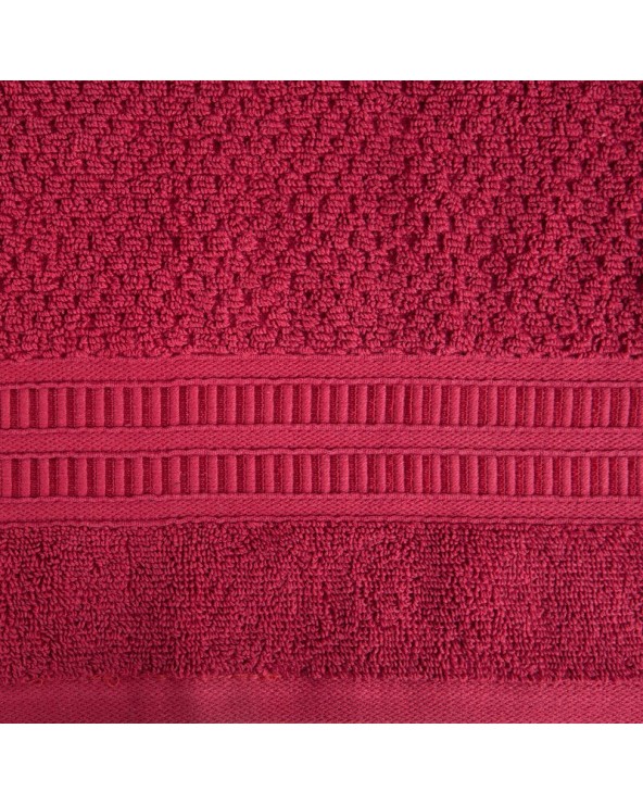 Ręcznik bawełna 30x50 Rosita czerwony Eurofirany 