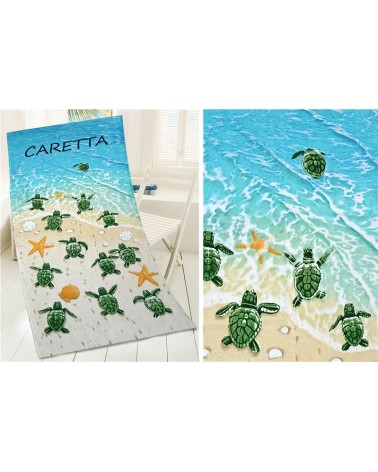 Ręznik plażowy bawełna 75x150 Caretta Greno