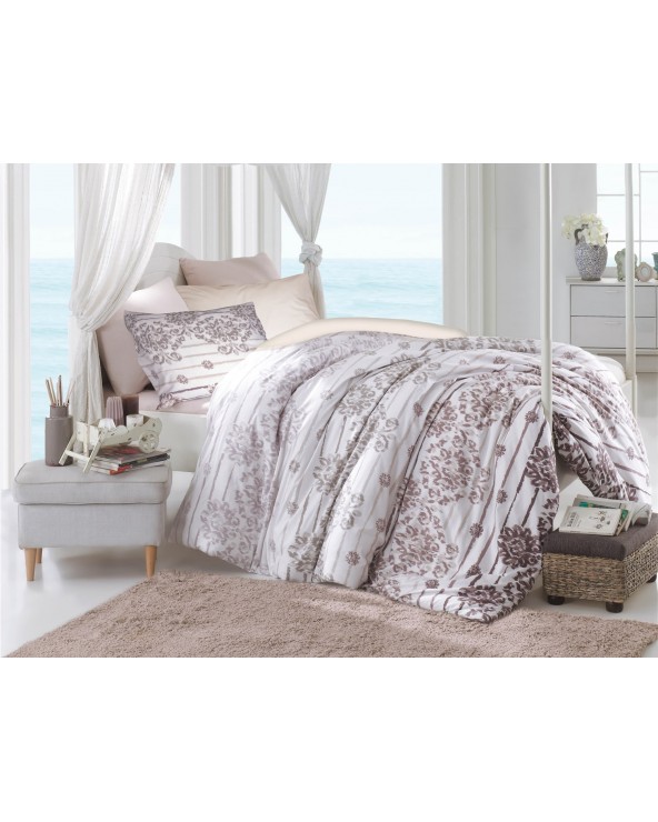 Pościel bawena 160x200 + 2x70x80 Serenity Kahve COTTONLOVE EXCLUSIVE Darymex Pościel bawena 160x200 + 2x70x80 Serenity Kahve COTTONLOVE EXCLUSIVE Darymex