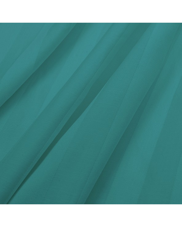 Pościel bambusowa 140x200 + 1x70x80 + 2x40x40 Bamboo Stripe Sea Turquoise Darymex