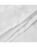 Pościel bambusowa 140x200 + 1x70x80 + 2x40x40 Bamboo Stripe White Darymex