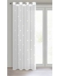 Firana 140x250 Elsa biała/żółta Eurofirany