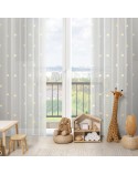 Firana 140x250 Elsa biała/żółta Eurofirany