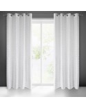Firana 140x250 Seylan biała/srebrna Eurofirany