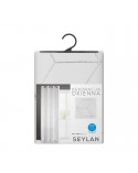 Firana 140x250 Seylan biała/srebrna Eurofirany