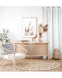 Firana 140x250 Sisi biała/srebrna Eurofirany