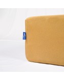Prześcieradło bawełna jersey 200x220x20 z gumką musztardowe Darymex