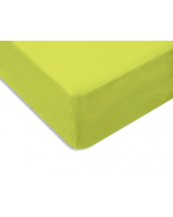Prześcieradło bawełna jersey 160x200x20 z gumką zielone Darymex Prześcieradło bawełna jersey 160x200x20 z gumką zielone Darymex