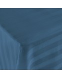 Prześcieradło bambusowe 220x260 Stripe bez gumki Cornflower Darymex