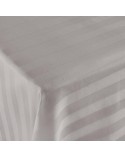 Prześcieradło bambusowe 160x240 Stripe bez gumki Grey Darymex