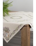 Obrus 100x100 Cho 1222 natralny Eurofirany 