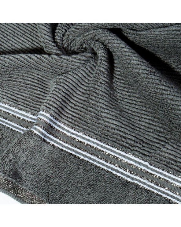 Ręcznik bawełna 70x140 Filon stalowy Eurofirany 