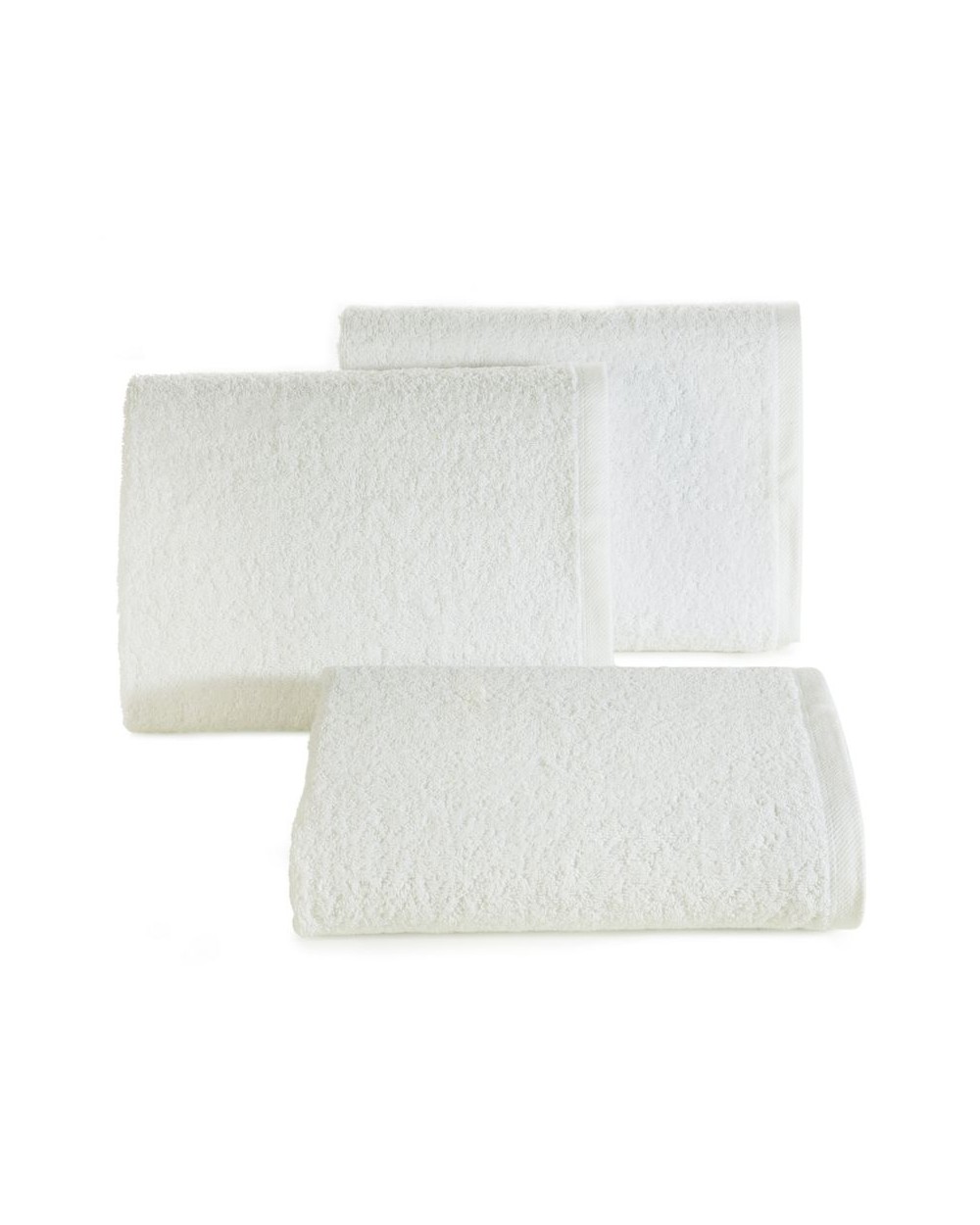 Ręcznik bawełna 50x90 Gładki 2 biały Eurofirany 
