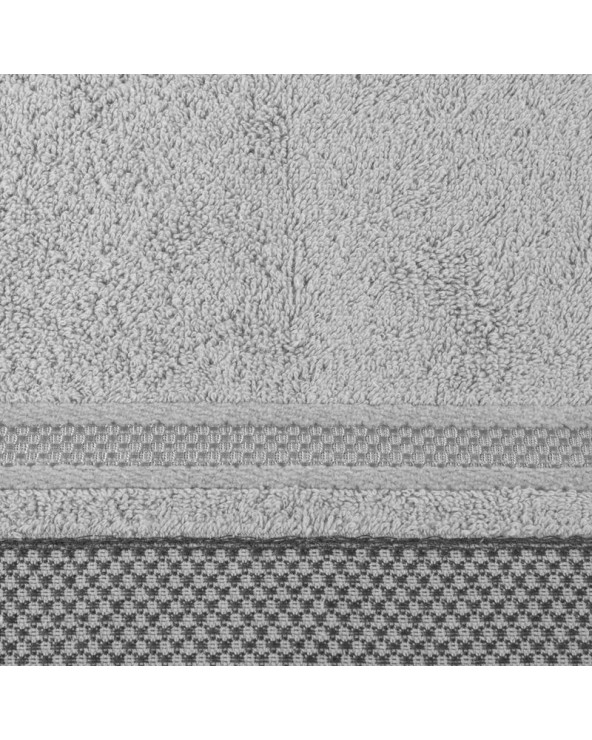 Ręcznik bawełna 70x140 Kinga stalowy Eurofirany 