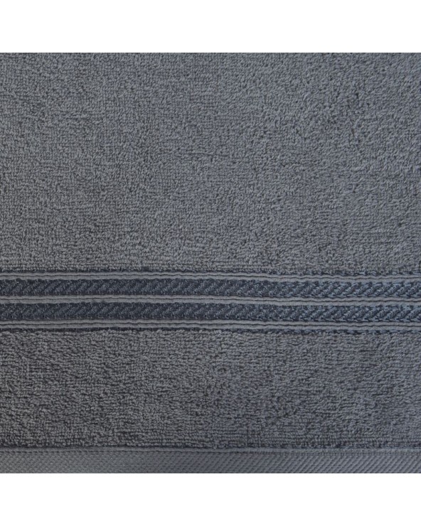 Ręcznik bawełna 30x50 Lori grafitowy Eurofirany 