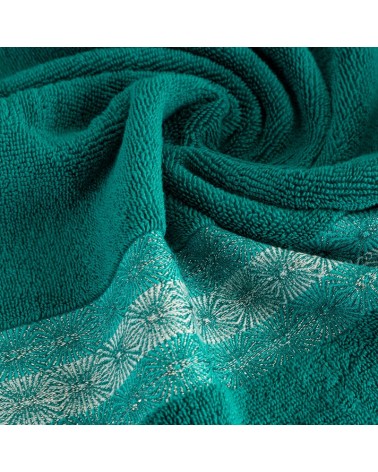 Ręcznik bawełna 70x140 Malika turkusowy Eurofirany 