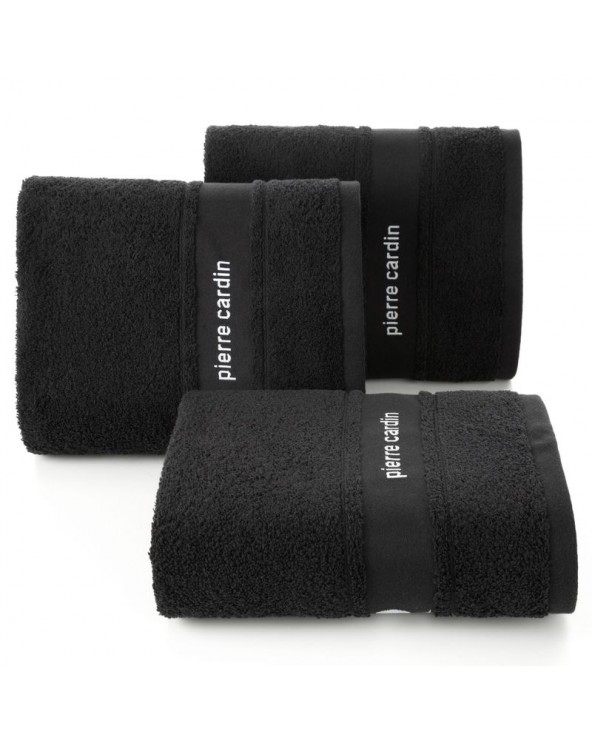 Ręcznik bawełna 70x140 Pierre Cardin Nel czarny Eurofirany 