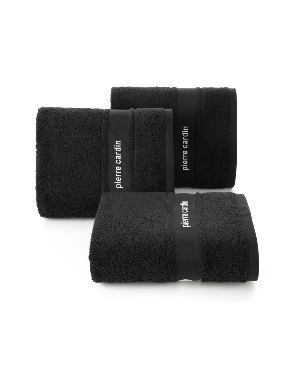 Ręcznik bawełna 70x140 Pierre Cardin Nel czarny Eurofirany 
